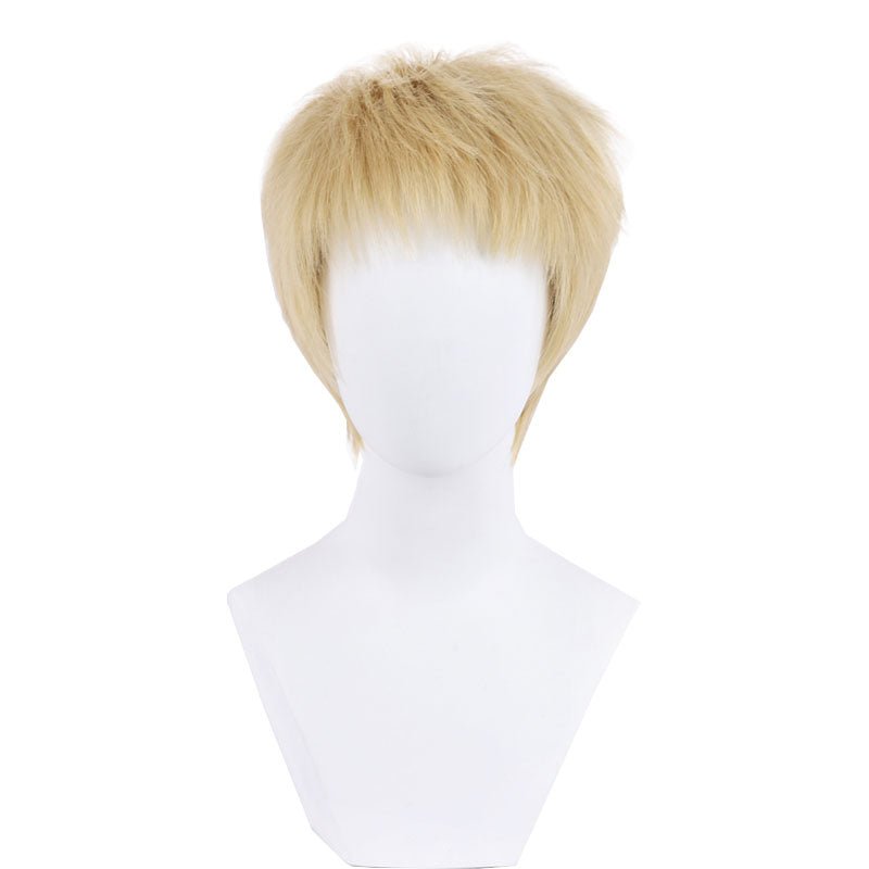 Delicious in Dungeon Laios Short Blonde Cosplay Wig - lemailwigs