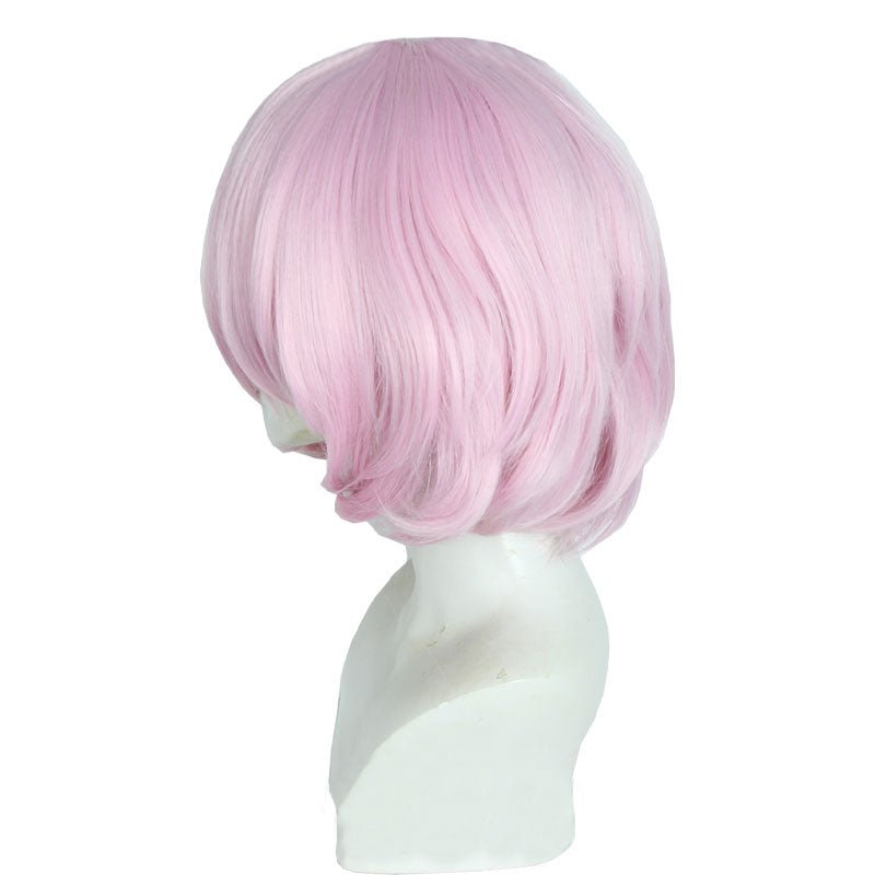 Dr. Stone Luna Short Pink BoBo Cosplay Wig - lemailwigs