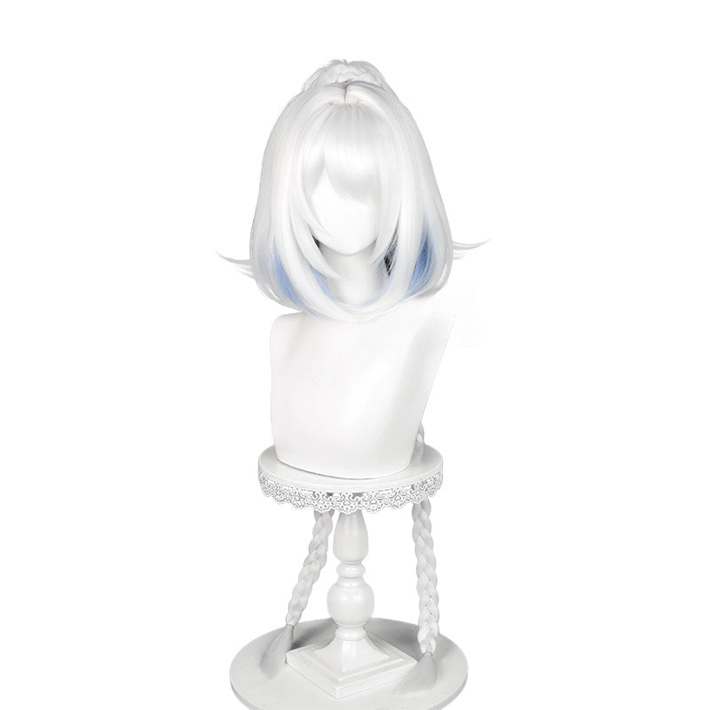 【Early Bird Price】Genshin Impact Natlan Mualani Silver mixed Blue Long Cosplay Wig - lemailwigs