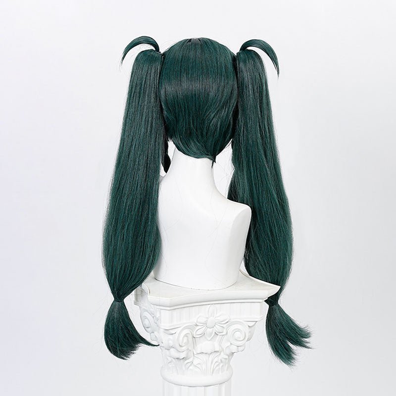 【Early Bird Price】Zenless Zone Zero Qingyi Green Long Cosplay Wig - lemailwigs