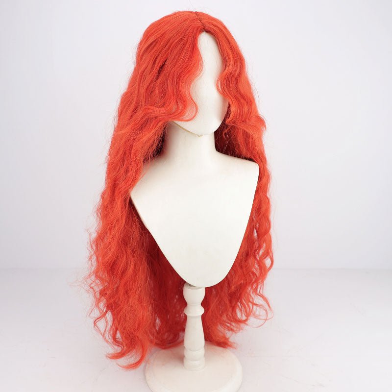 Elden Ring Malenia Red Halloween Cosplay Wig - lemailwigs