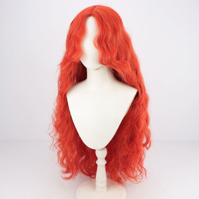 Elden Ring Malenia Red Halloween Cosplay Wig - lemailwigs