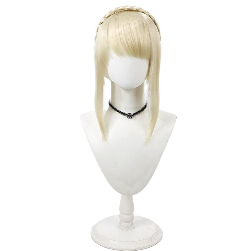 Elden Ring Needle Knight Leda Halloween Cosplay Wig - lemailwigs