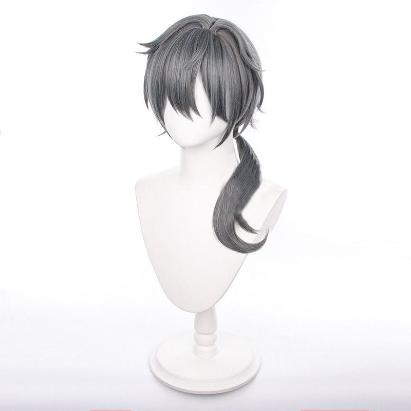 Ensemble Stars 2 Shiina Niki Grey Cosplay Wigs - lemailwigs