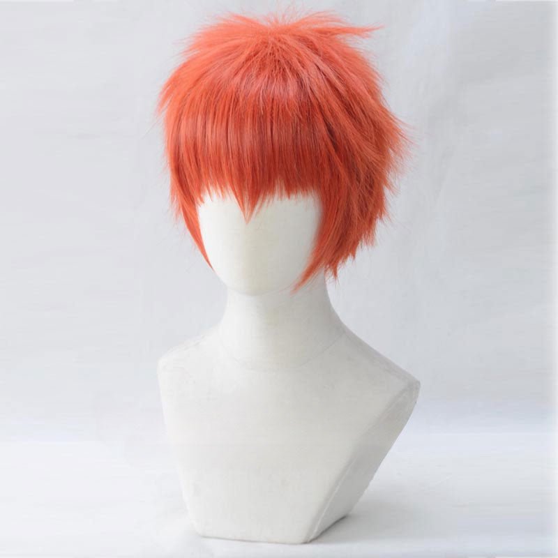 Fate Stay Night Shirou Emiya Red Cosplay Wig - lemailwigs