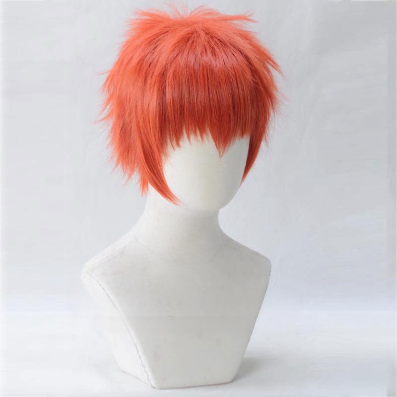 Fate Stay Night Shirou Emiya Red Cosplay Wig - lemailwigs