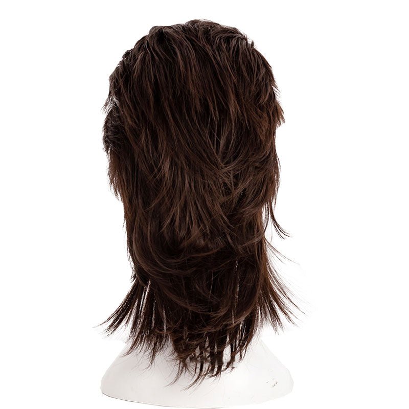 Final Fantasy Gladiolus Amicitia Brown Cosplay Wig - lemailwigs