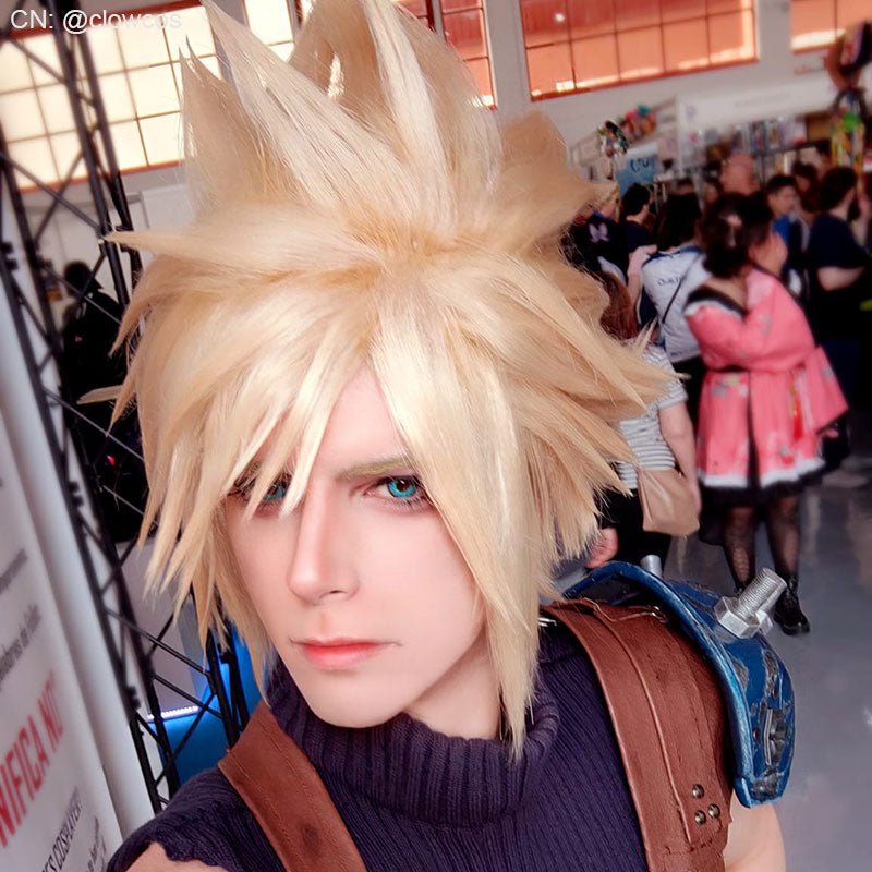 Final Fantasy VII Remake Cloud Strife Cosplay Wig - lemailwigs