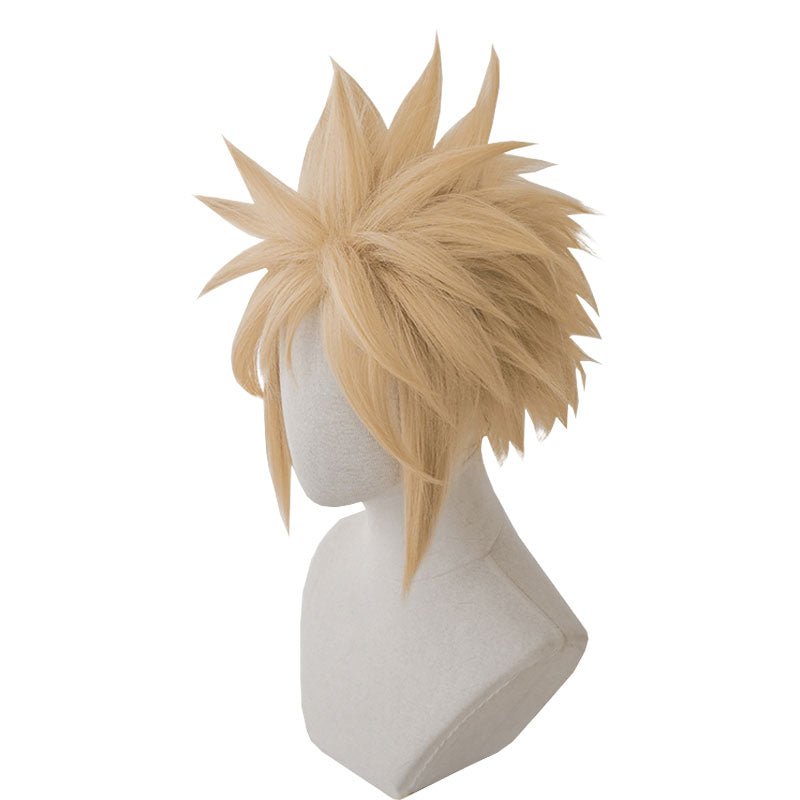 Final Fantasy VII Remake Cloud Strife Cosplay Wig - lemailwigs