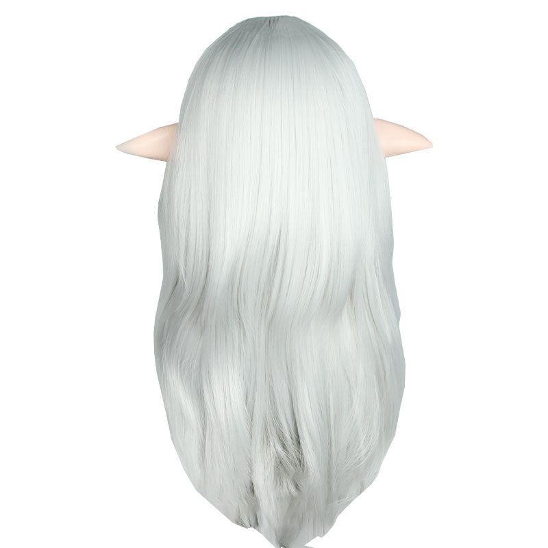 Final Fantasy XIV Estinien Wyrmblood Gray Cosplay Wig - lemailwigs