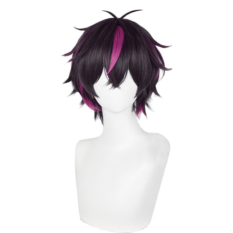 Fragaria Memories Kurode Black Mixed Purple Cosplay Wig - lemailwigs