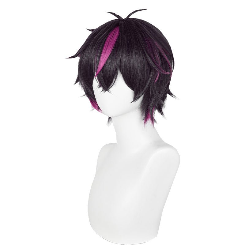 Fragaria Memories Kurode Black Mixed Purple Cosplay Wig - lemailwigs