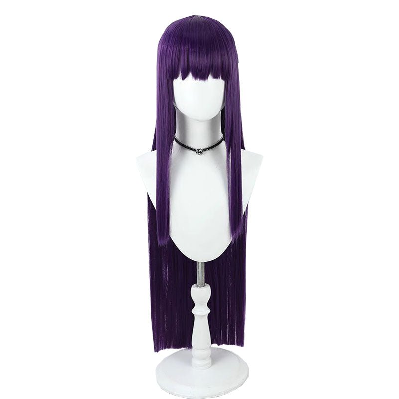 Frieren: Beyond Journey's End Fren Cosplay Costume And Purple Wig Kit - lemailwigs