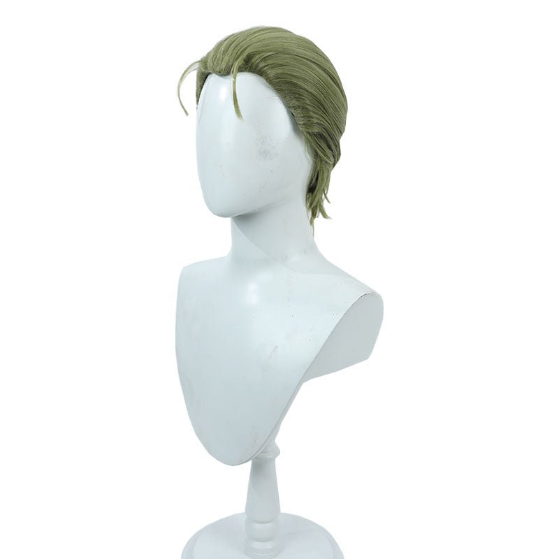 Frieren: Beyond Journey's End Heiter Short Green Cosplay Wig - lemailwigs