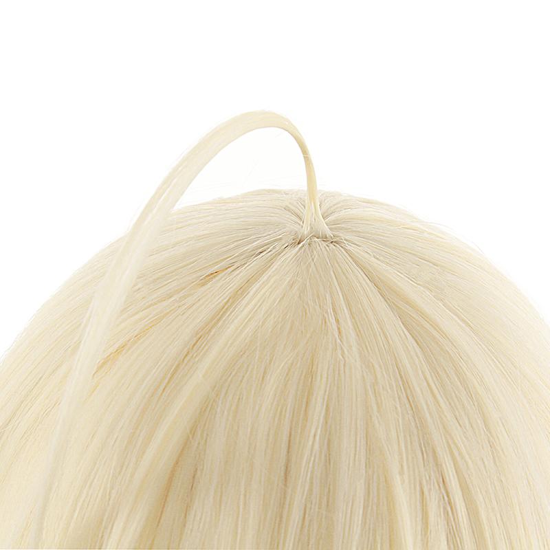Game Genshin Impact Klee Beige Ponytail Cosplay Wigs - lemailwigs