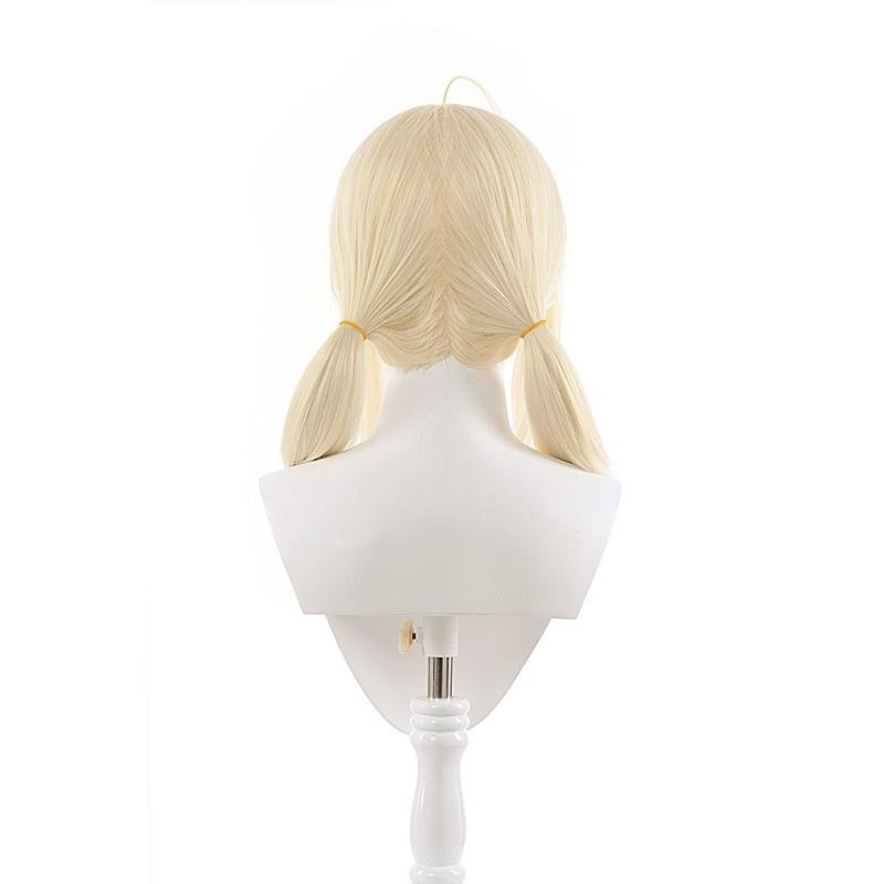Game Genshin Impact Klee Beige Ponytail Cosplay Wigs - lemailwigs