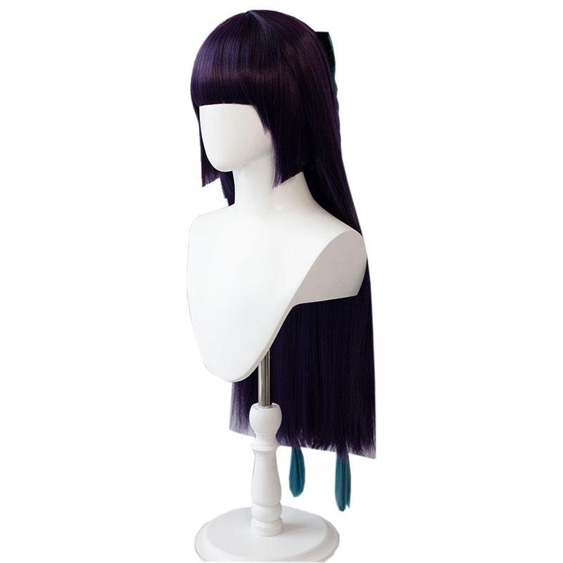 Game Genshin Impact Yunjin Purple Long Cosplay Wigs - lemailwigs