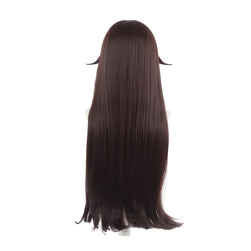 Genshin Impact Amber Long Straight Brown Cosplay Wigs - lemailwigs