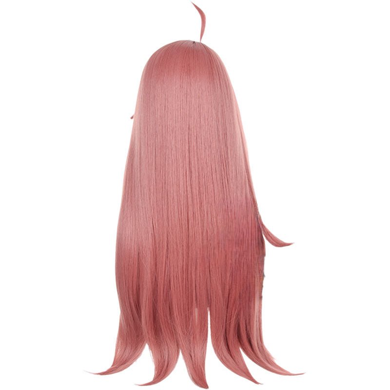 Genshin Impact Clervie Pink Cosplay Wig - lemailwigs