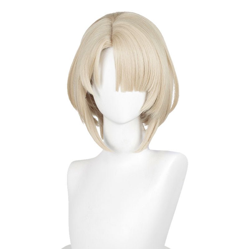 Genshin Impact Fontaine Freminet Short Blonde Cosplay Wig - lemailwigs