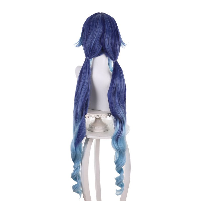Genshin Impact Layla Long Gradient Cosplay Wigs - lemailwigs