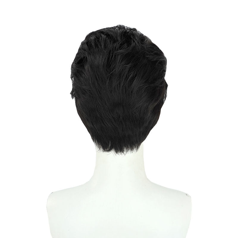 Genshin Impact Liben Short Black Cosplay Wigs - lemailwigs