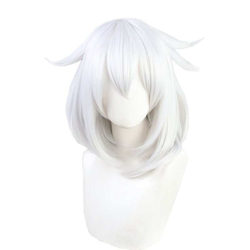 Genshin Impact Paimon Silver Cosplay Wigs - lemailwigs