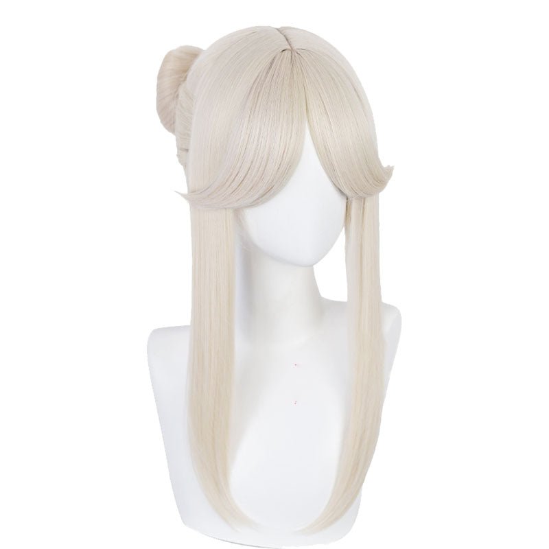 Genshin Impact Pizza Hut Ningguang Cosplay Wig - lemailwigs