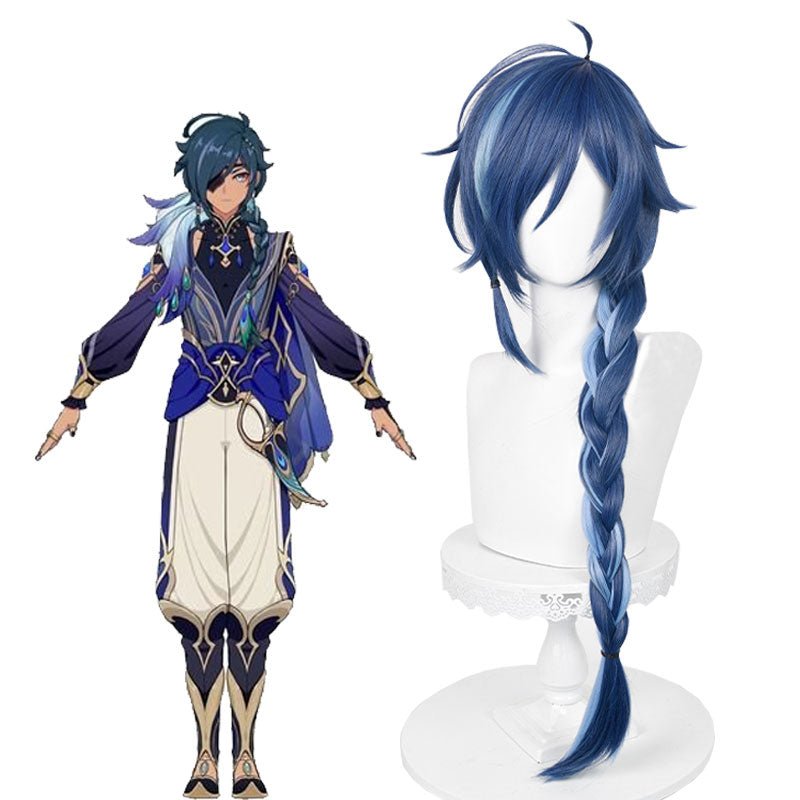 Genshin Impact Sailwind Shadow Kaeya Cosplay Wig - lemailwigs