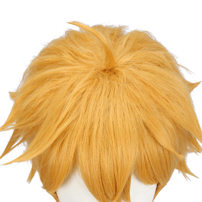 Genshin Impact Toma Yellow Short Cosplay Wig - lemailwigs