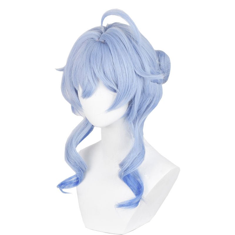 Genshin Impact Twilight Blossom Ganyu Cosplay Wig - lemailwigs