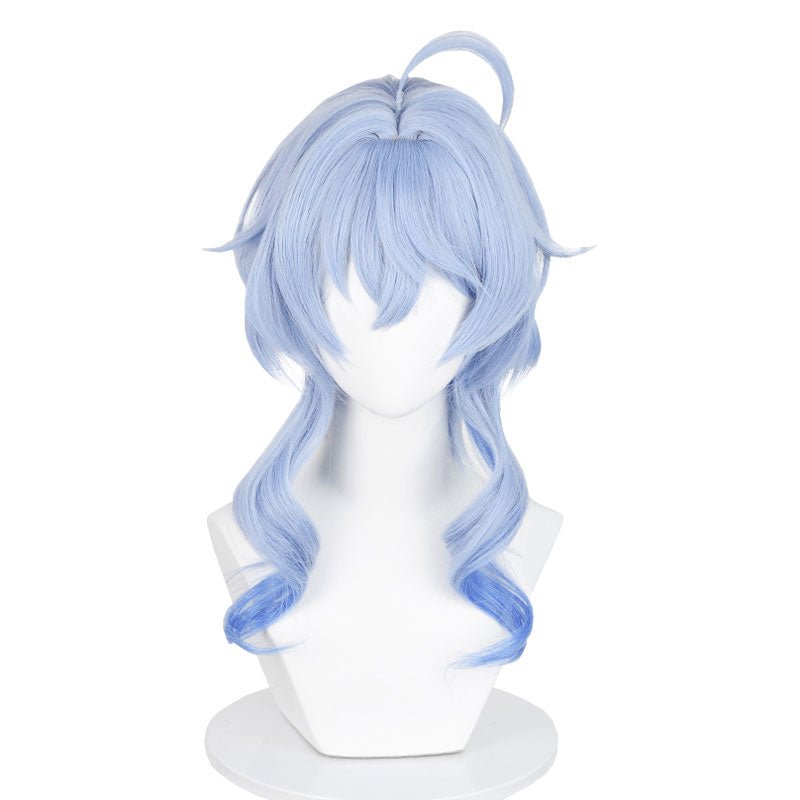 Genshin Impact Twilight Blossom Ganyu Cosplay Wig - lemailwigs