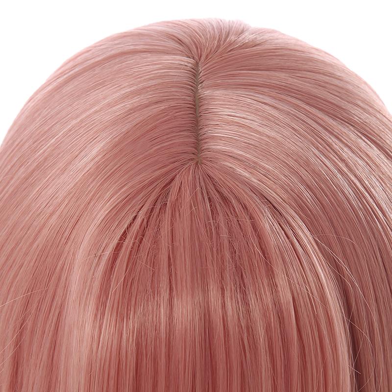 Halloween Long Pink Lolita Wigs 73cm Straight Woman Hair Cute Cosplay Wigs - lemailwigs