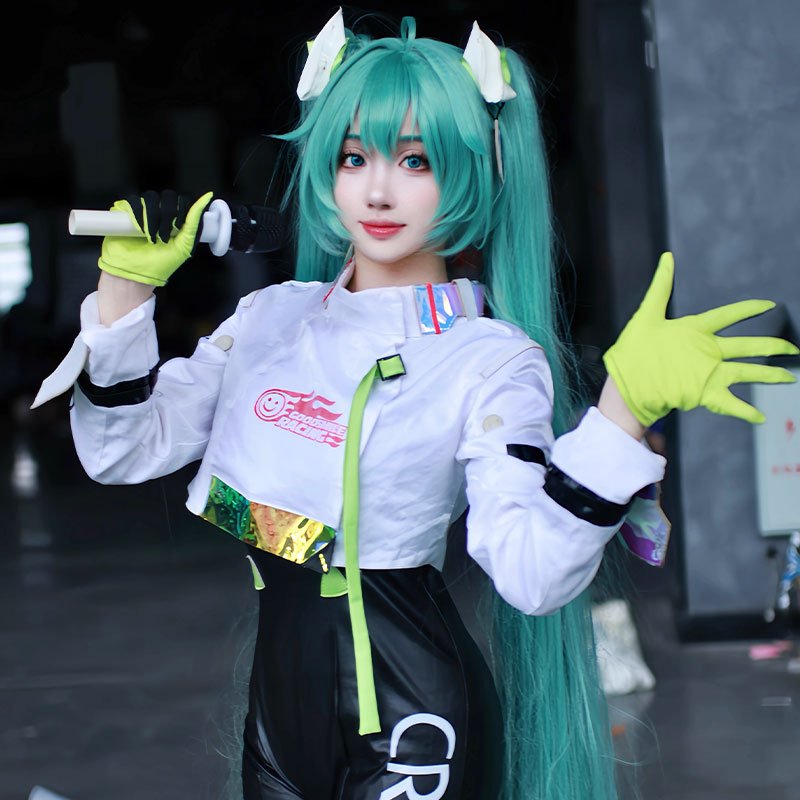 Hatsune Miku 2022 Racing Cosplay Props Hearwears - lemailwigs