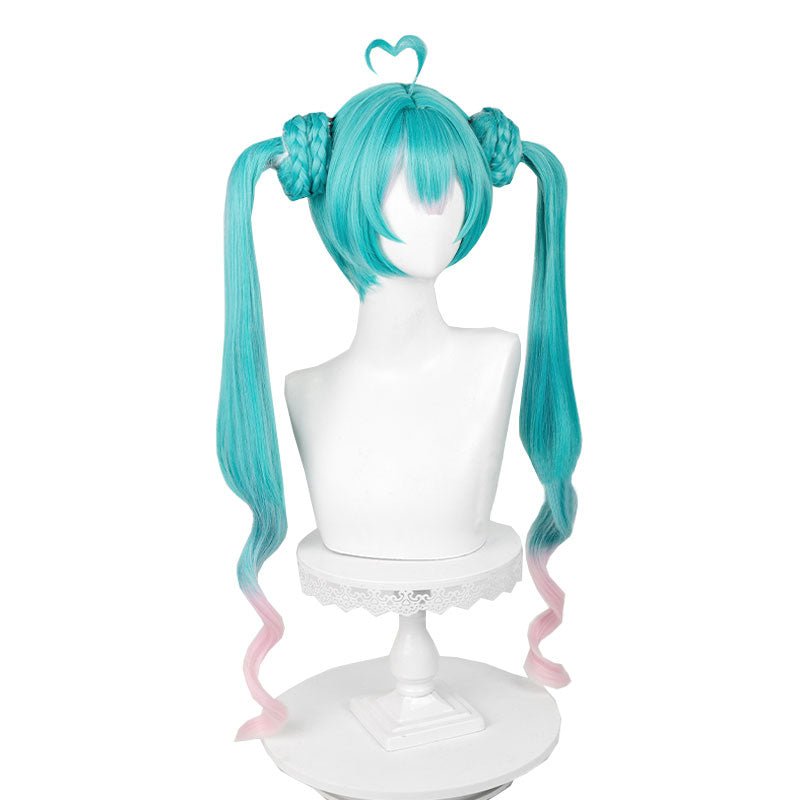 Hatsune Miku Blue Gradient Pink Cosplay Wigs - lemailwigs