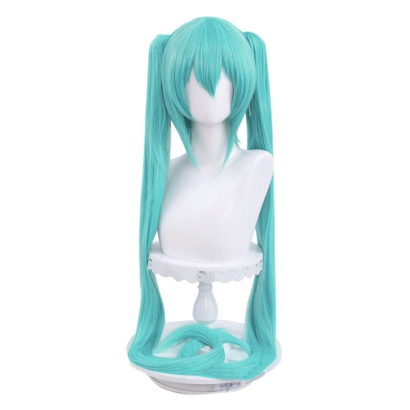 Hatsune Miku Long Blue Cosplay Wigs - A - lemailwigs