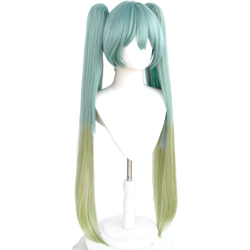 Hatsune miku Matcha Green Tea Parfait Halloween Cosplay Wigs - lemailwigs