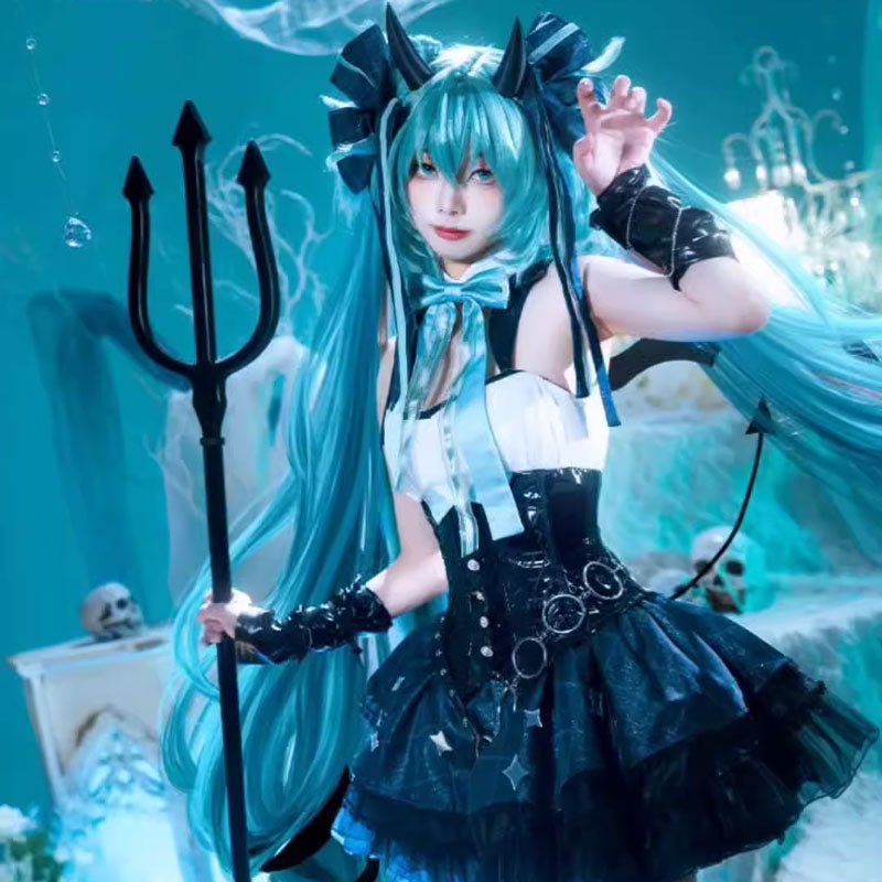 Hatsune Miku Rascal the Raccoon Cosplay Props Wing Tail Headwears - lemailwigs