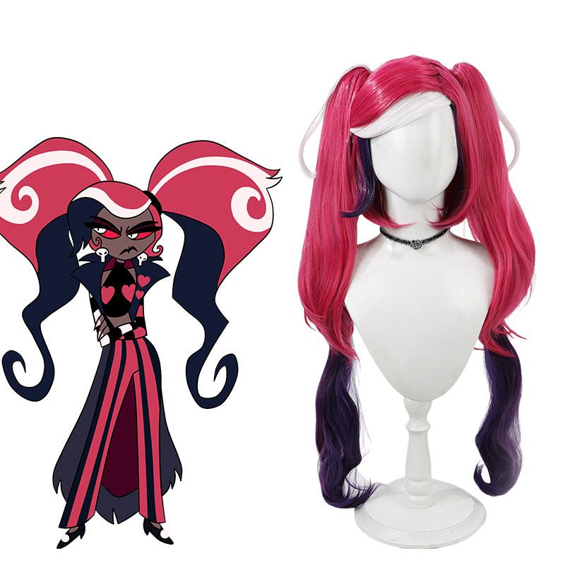 Hazbin Hotel Charlie Vaggie Alastor Cosplay Wigs - lemailwigs