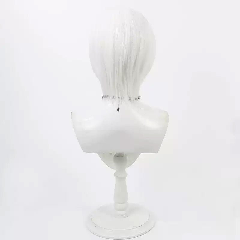 Hazbin Hotel Rosie White Cosplay Wig - lemailwigs