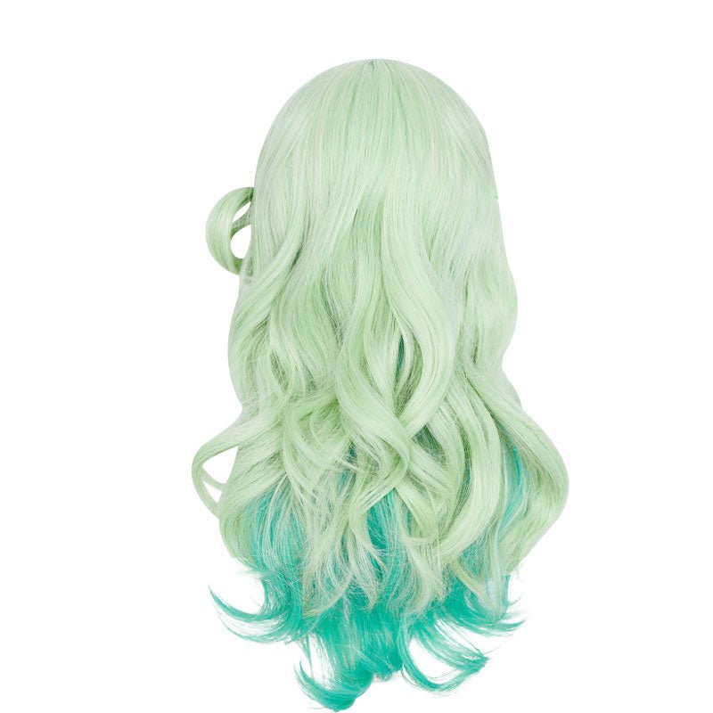 Hololive Ceres Fauna Green Curly Virtual anchor Cosplay Wigs - lemailwigs