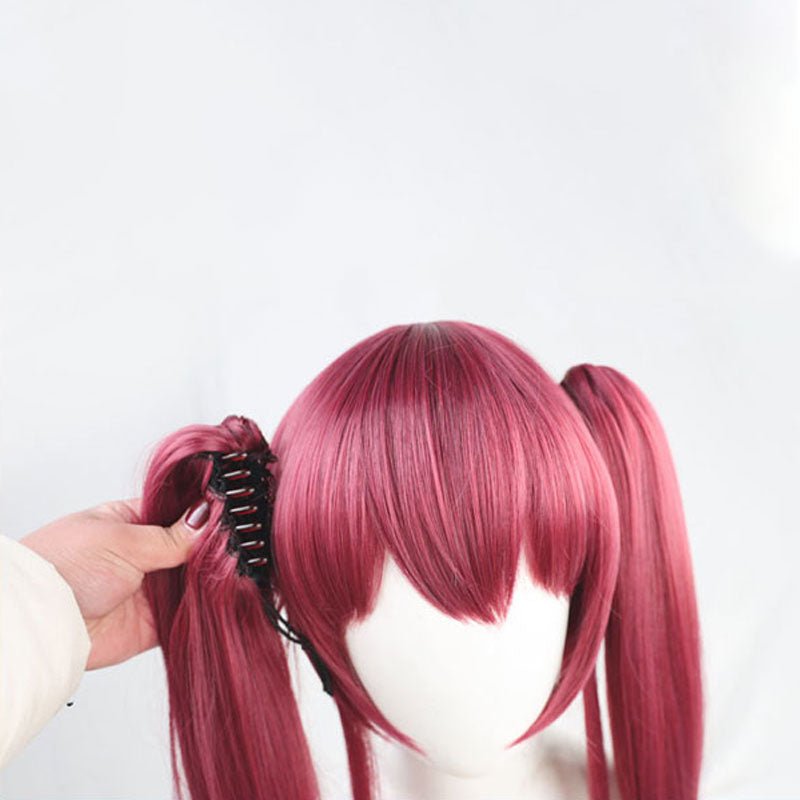 Hololive Vtuber Houshou Marine Red Cosplay Wigs 5 Styles - lemailwigs