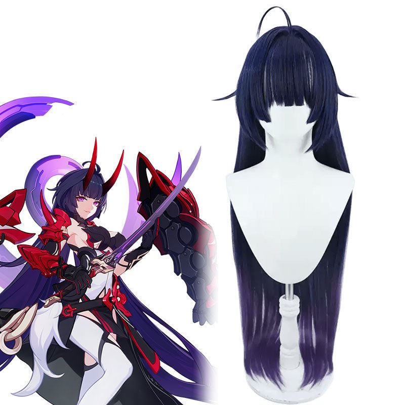 Honkai Impact 3 Raiden Mei Herrscher of Thunder Cosplay Wig - lemailwigs