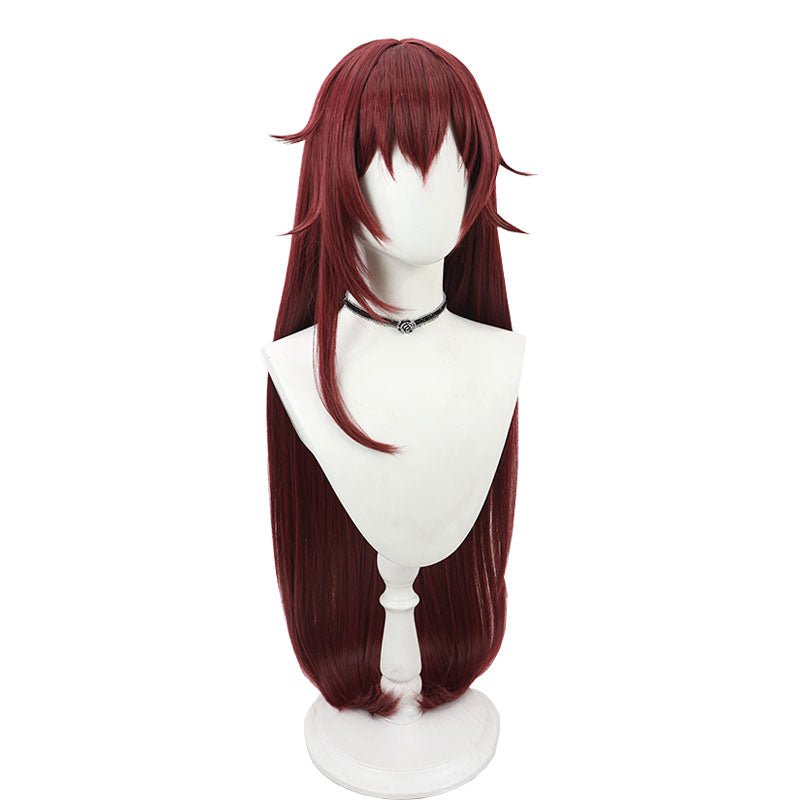 Honkai Impact 3rd Eden Wine Red Cosplay Wig - lemailwigs