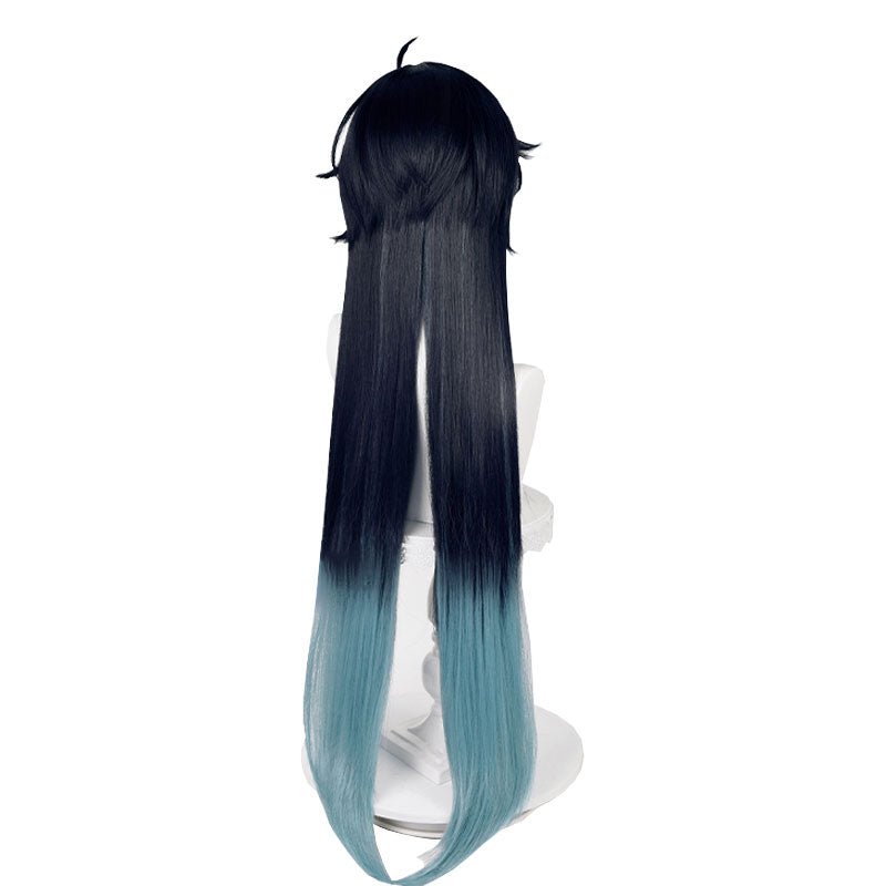 Honkai: Star Rail Danheng Imbibitor Lunae Long Multi Color Cosplay Wig5