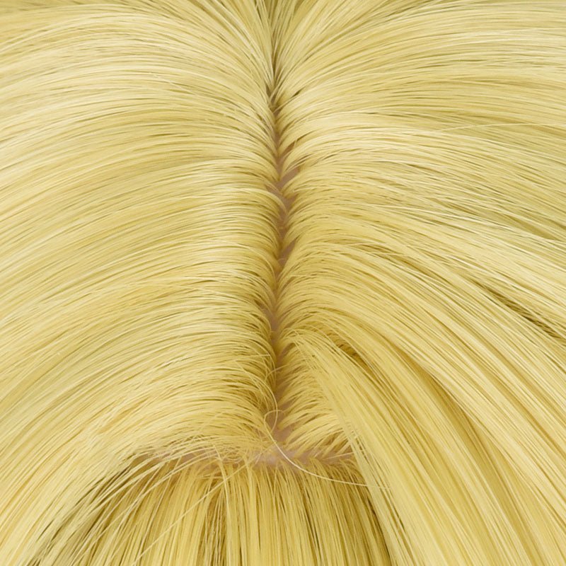 Honkai: Star Rail Hook Long Yellow Double Ponytail Cosplay Wig - lemailwigs