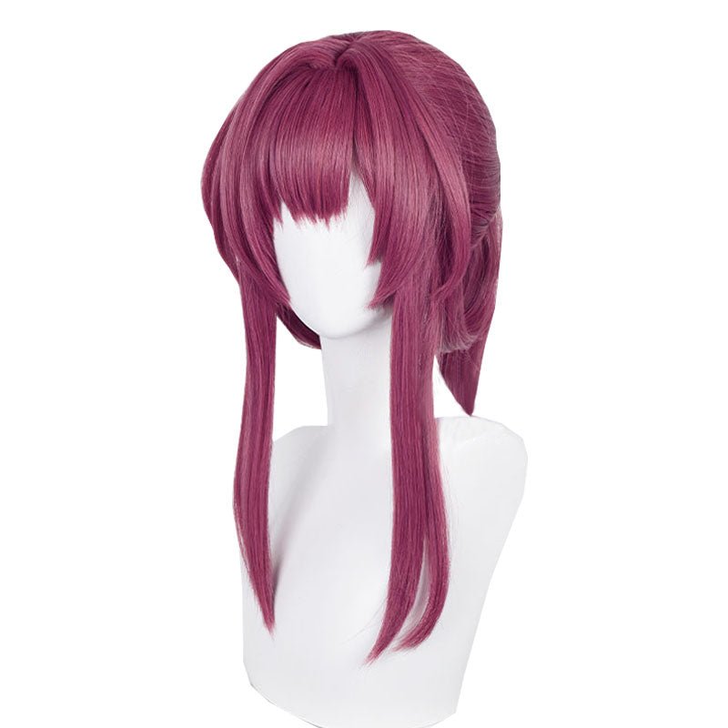 Honkai: Star Rail Kafka Wine Red Cosplay Wig - lemailwigs