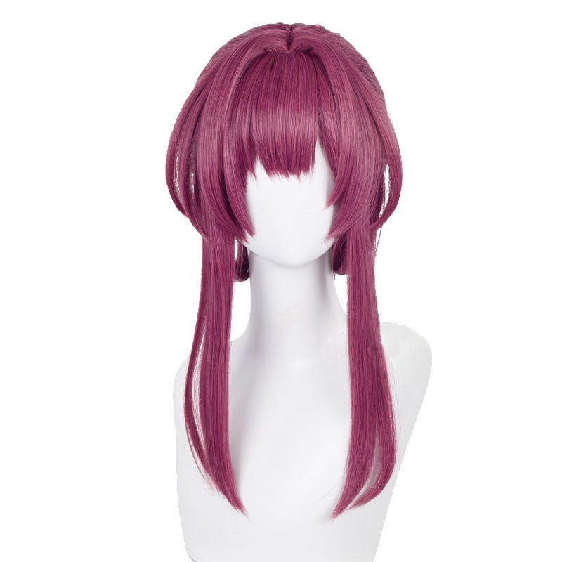 Honkai: Star Rail Kafka Wine Red Cosplay Wig - lemailwigs