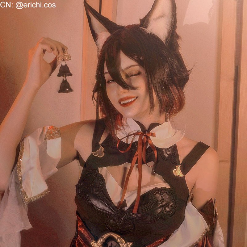 Honkai: Star Rail Tingyun Gradient Ponytail Cosplay Wig - lemailwigs