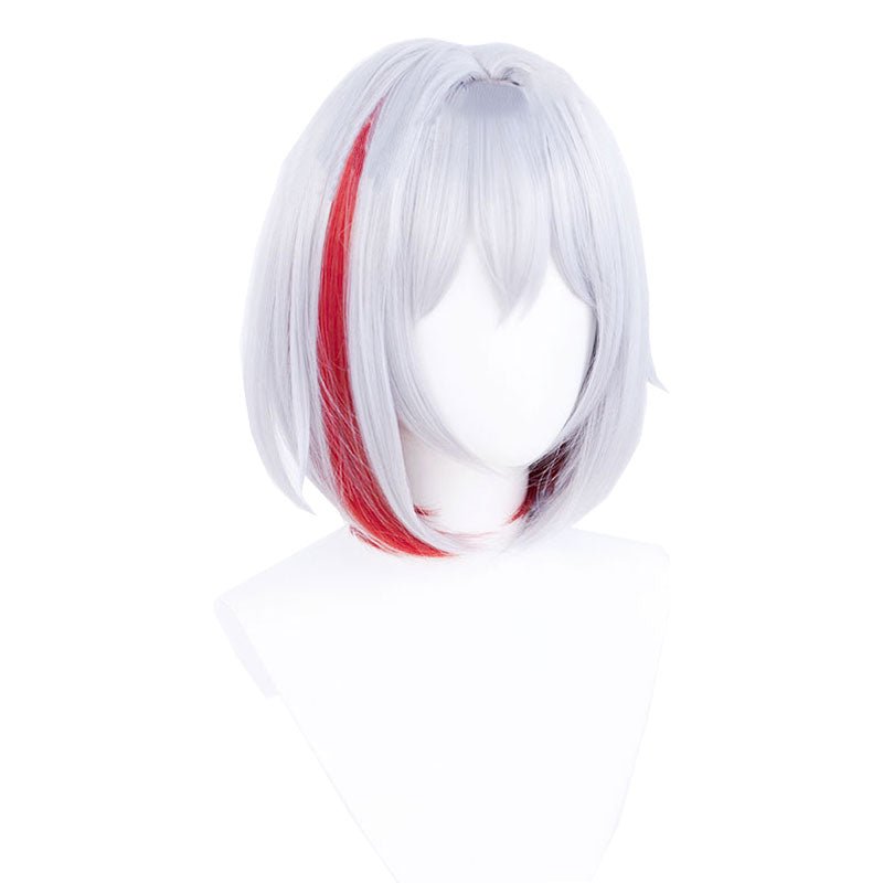 Honkai: Star Rail Topaz Grey Mixed Red Cosplay Wig - lemailwigs
